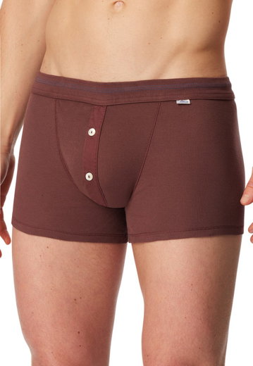 Schiesser Unterwäsche Boxershorts Revival Karl-Heinz havanna rot Herren - 1 Stück